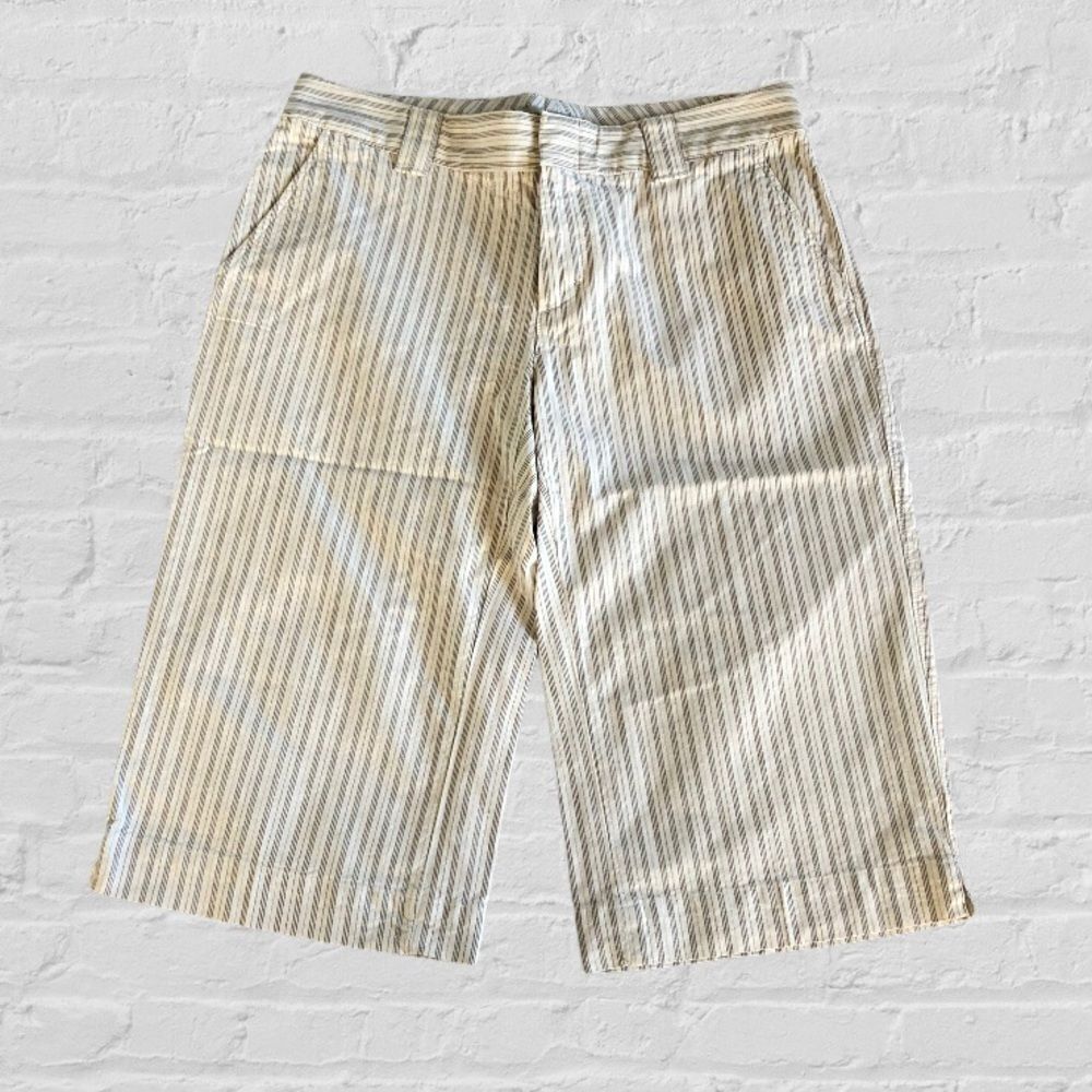 Banana Republic Vintage Pin Striped Bermuda Shorts